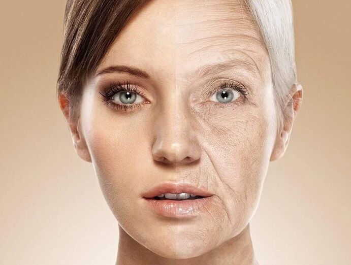 кожа лица пре и после ласерског подмлађивања